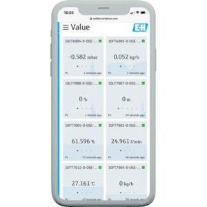 Netilion Value - Endress+Hauser Industrial Instrument